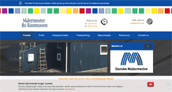 Desktop Screenshot of malerbo.dk